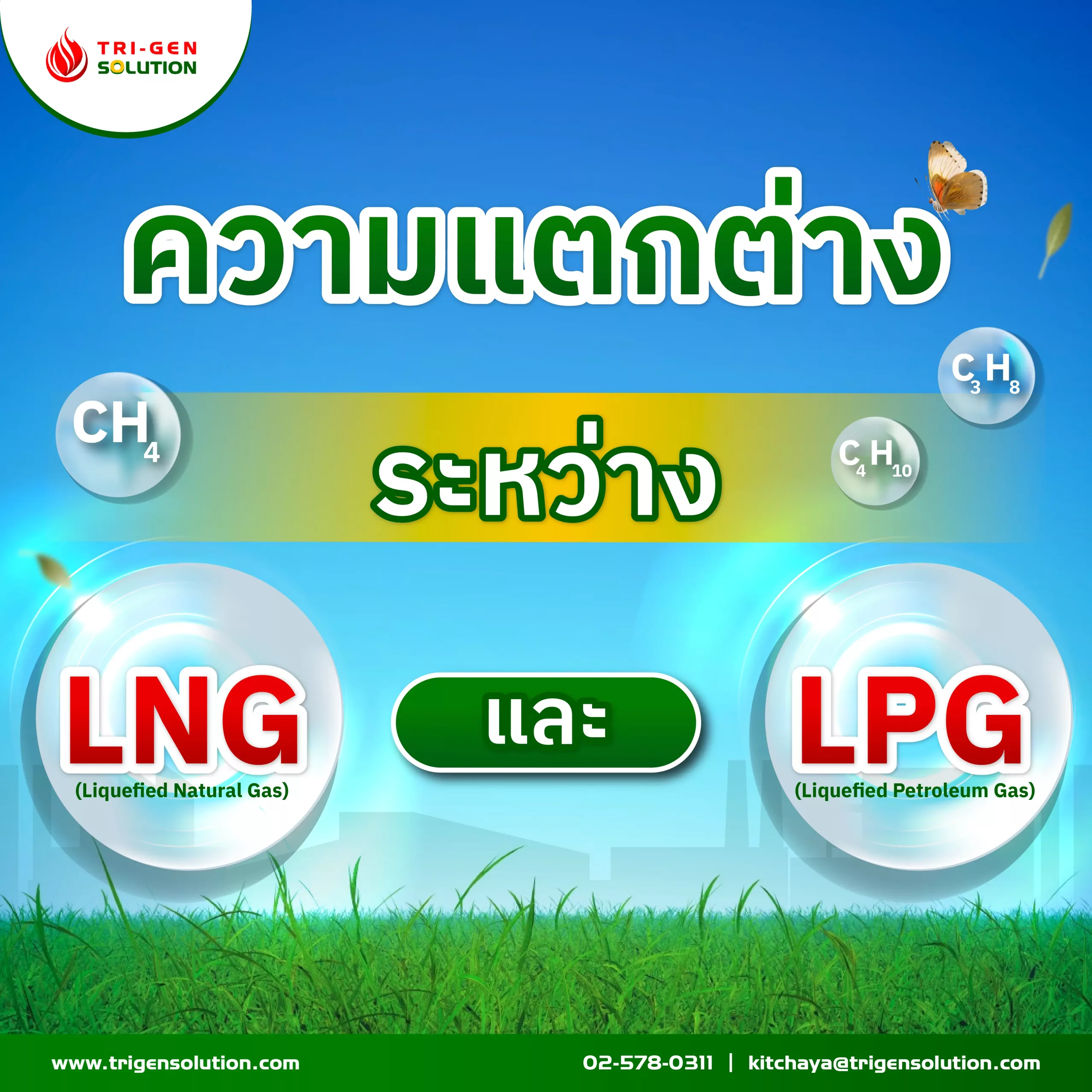 Trigensolution, LNG, LPG